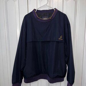 Vintage Tommy Hilfiger Golf Reversible Windbreaker Pullover Top Size XXL Large